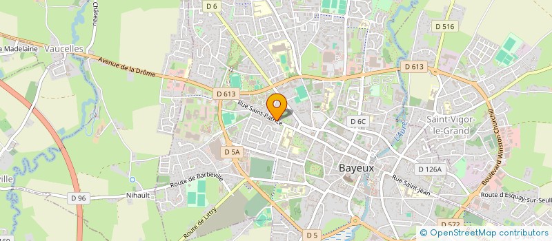 localisation de l'entreprise SC VILZAM  BAYEUX