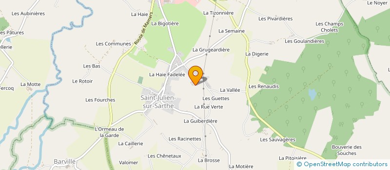 localisation de l'entreprise SC VINCENFANTS à SAINT-JULIEN-SUR-SARTHE