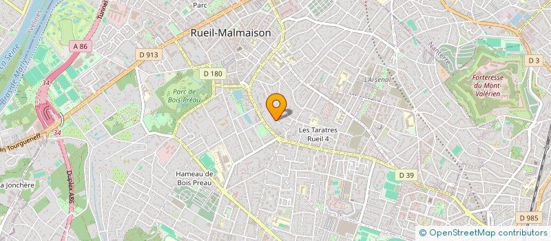 localisation de l'entreprise SC VINCENTY à RUEIL-MALMAISON