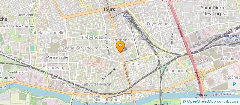 localisation de l'entreprise SC VIRAL  TOURS