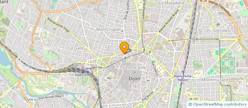 localisation de l'entreprise SC VIRGINIE FAIVRE  DIJON