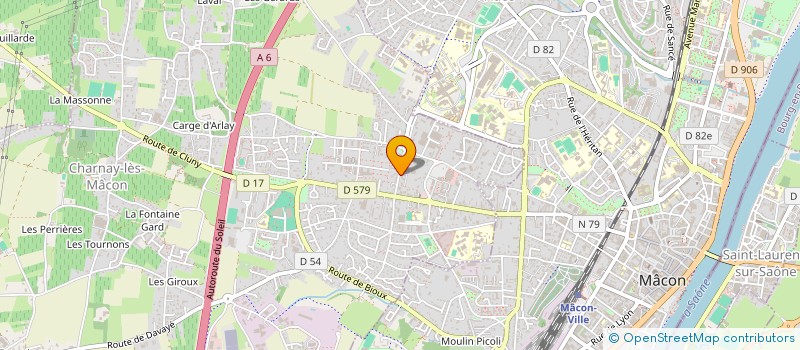 localisation de l'entreprise SC VM  CHARNAY-LES-MACON