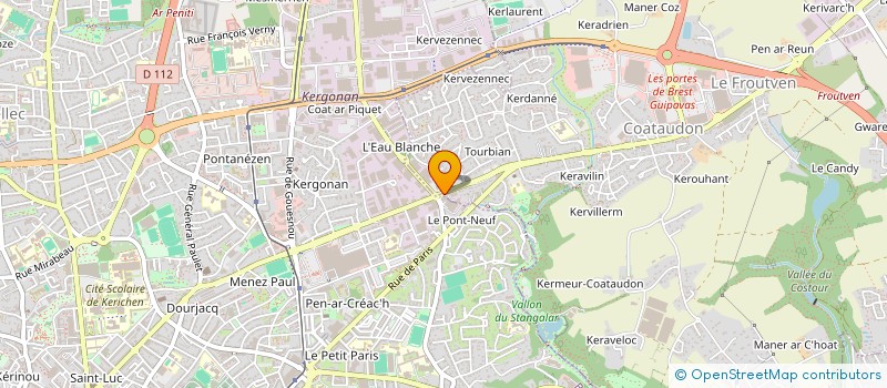 localisation de l'entreprise SC VOILES à GUIPAVAS