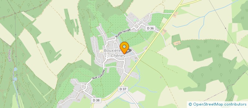 localisation de l'entreprise SC. VOURIOT & CO  BOUXIERES-AUX-CHENES