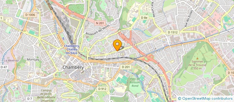 localisation de l'entreprise SC VUILLERMET  CHAMBERY