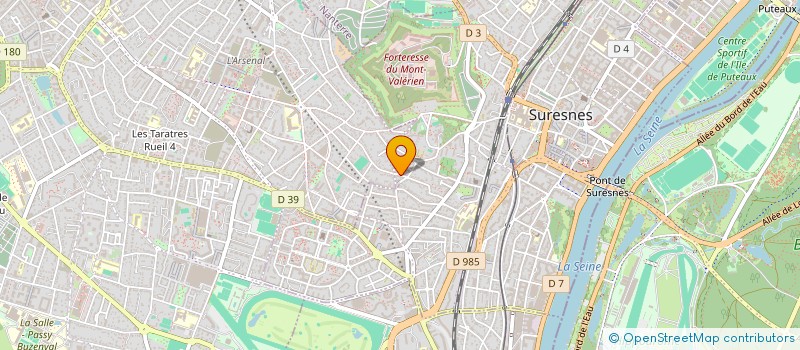 localisation de l'entreprise SC W&CO  SURESNES