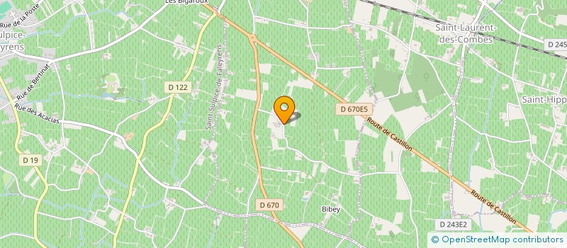 localisation de l'entreprise SC WATTS à SAINT-EMILION