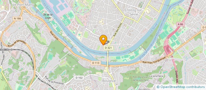 localisation de l'entreprise SC WAX  CROISSY-SUR-SEINE