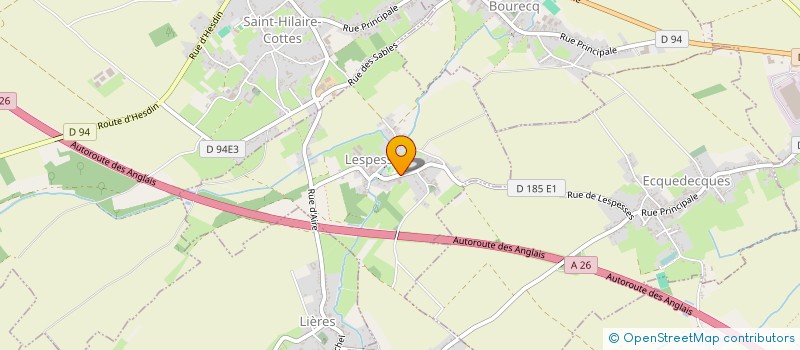 localisation de l'entreprise SC WILC  LESPESSES