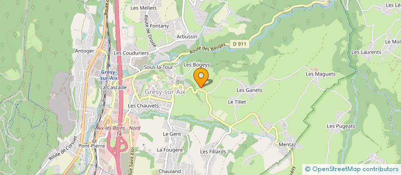 localisation de l'entreprise SC YAKA  GRESY-SUR-AIX