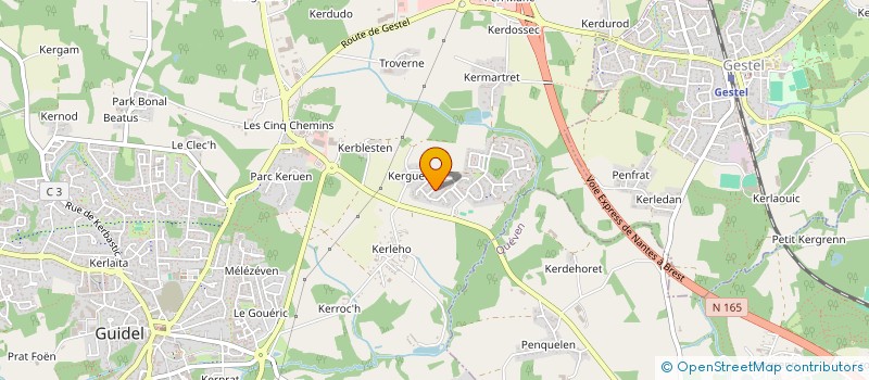 localisation de l'entreprise SC YANAMACE  GUIDEL