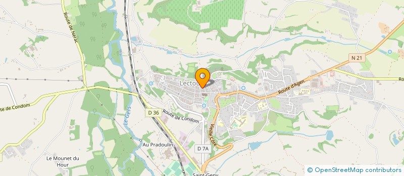 localisation de l'entreprise SC YFI  PERGAIN-TAILLAC