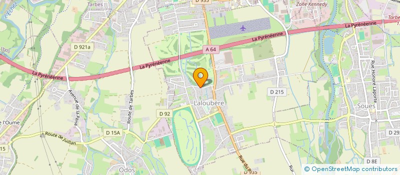 localisation de l'entreprise SC YOSHA 2  LALOUBERE