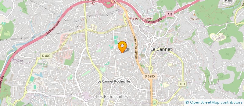 localisation de l'entreprise SC YUCCA à LE CANNET