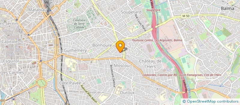 localisation de l'entreprise SC ZENOU TITOFF  TOULOUSE
