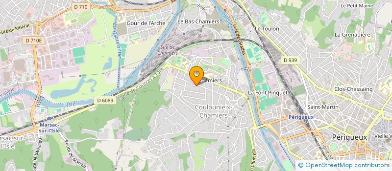 localisation de l'entreprise SC ZEYCCA  COULOUNIEIX-CHAMIERS