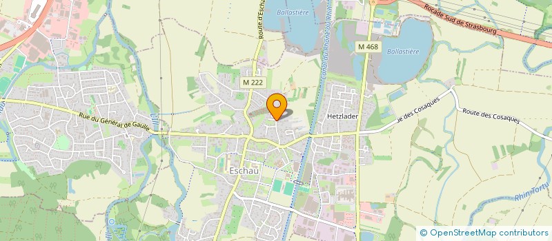 localisation de l'entreprise SC ZILL - MULLER  ESCHAU