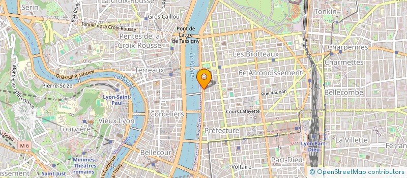 localisation de l'entreprise SC1 à LYON
