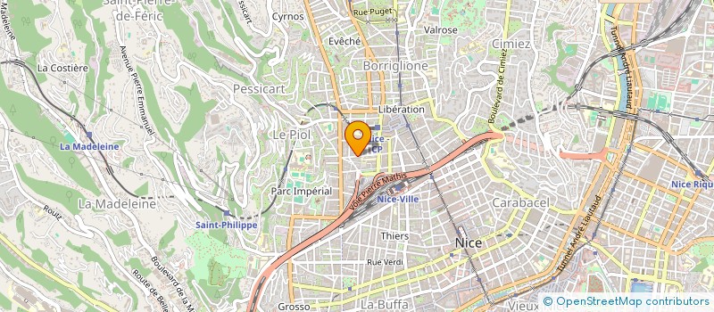 localisation de l'entreprise SC2 à NICE