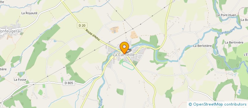 localisation de l'entreprise SC2 à ATHIS-VAL DE ROUVRE