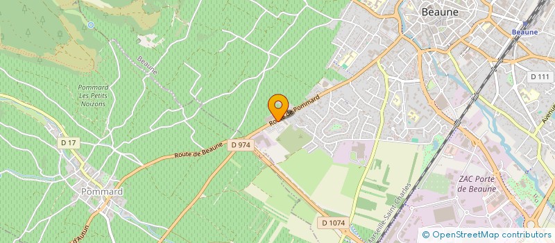 localisation de l'entreprise SC2A à BEAUNE