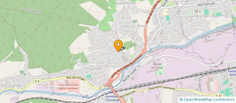 localisation de l'entreprise SC2A  CLOUANGE