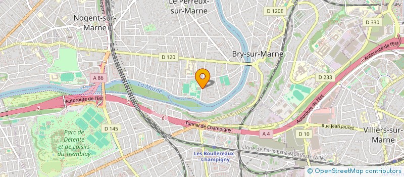 localisation de l'entreprise SC2BINVEST  LE PERREUX-SUR-MARNE