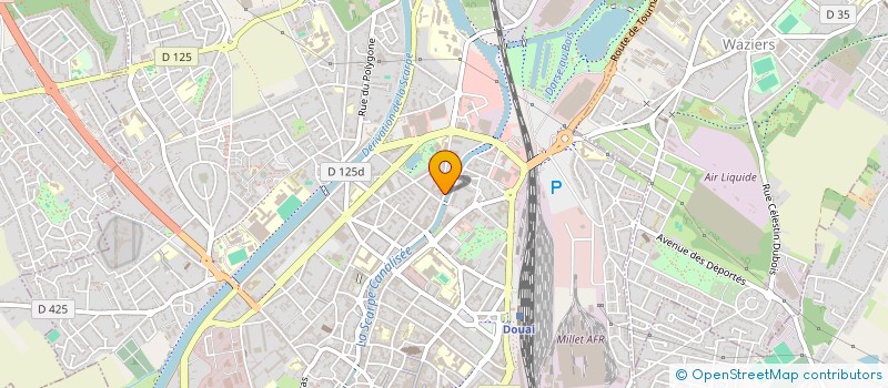 localisation de l'entreprise SC2E à DOUAI