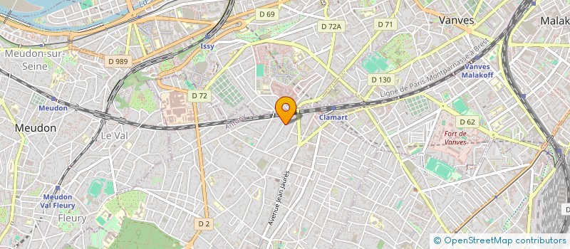 localisation de l'entreprise SC2E  CLAMART
