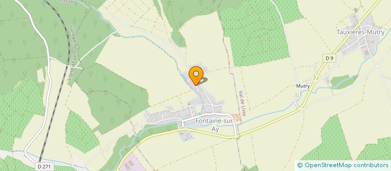 localisation de l'entreprise SC2E NATURE  FONTAINE-SUR-AY