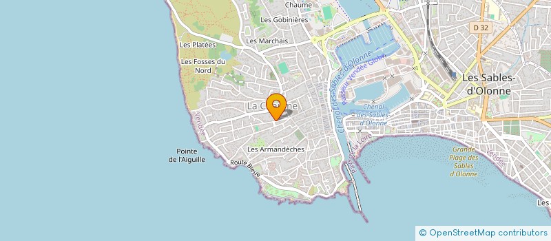 localisation de l'entreprise SC2H  LES SABLES D'OLONNE