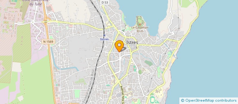 localisation de l'entreprise SC2I PROMOTION à ISTRES