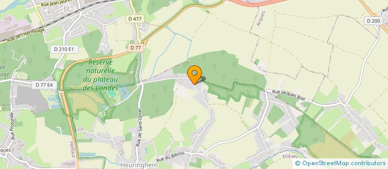 localisation de l'entreprise SC2IS  HEURINGHEM