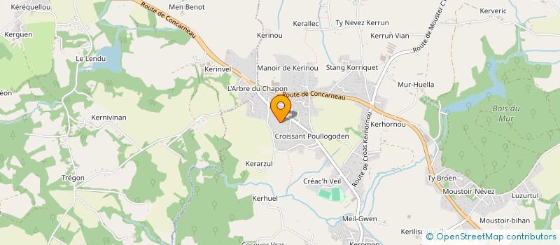 localisation de l'entreprise SC2L  SAINT-EVARZEC