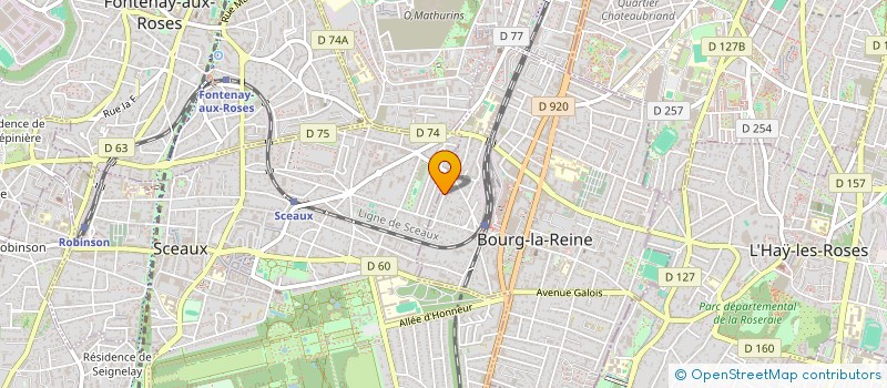 localisation de l'entreprise SC2L CONSULTING à BOURG LA REINE