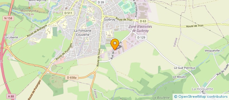 localisation de l'entreprise SC2M à FALAISE