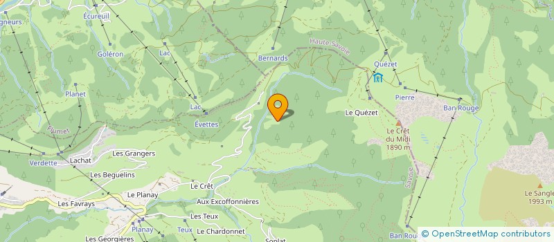 localisation de l'entreprise SC2ND  COHENNOZ