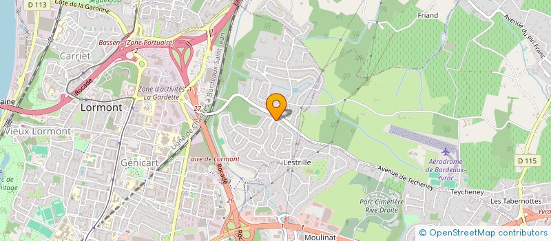 localisation de l'entreprise SC2P  LORMONT