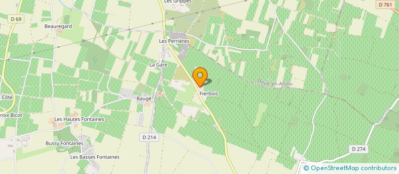 localisation de l'entreprise SC2P  VAUDELNAY