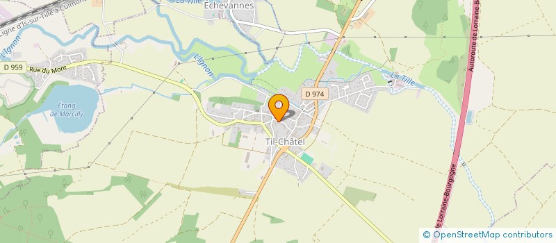 localisation de l'entreprise SC2P  TIL-CHATEL