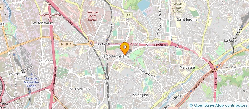 localisation de l'entreprise SC2R à MARSEILLE