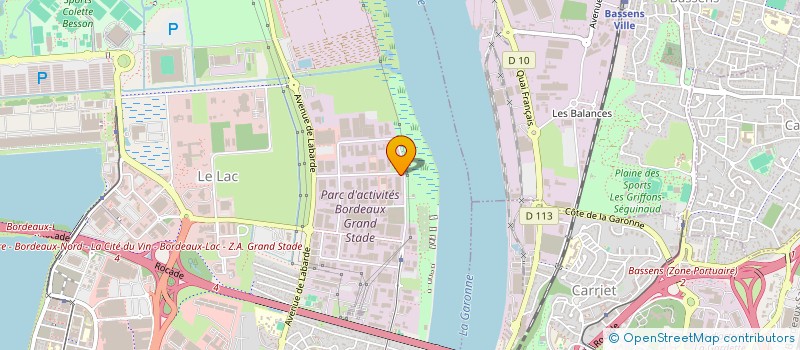 localisation de l'entreprise SC2X à BORDEAUX