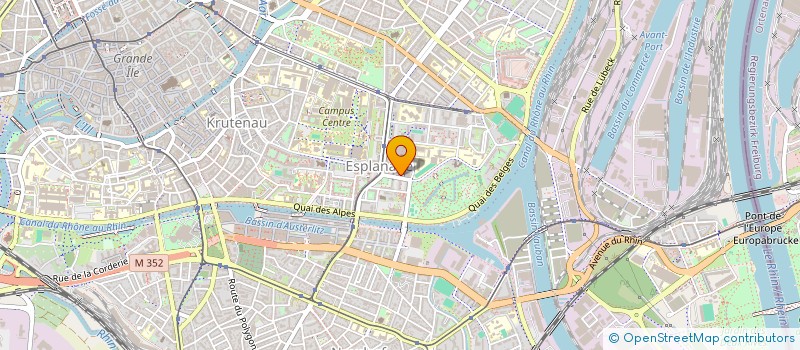 localisation de l'entreprise SC7 à STRASBOURG