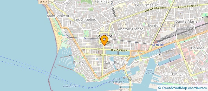 localisation de l'entreprise SCA à LE HAVRE