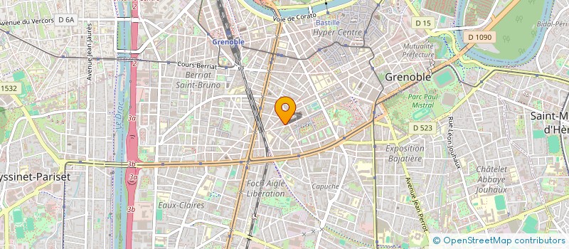 localisation de l'entreprise SCA  GRENOBLE
