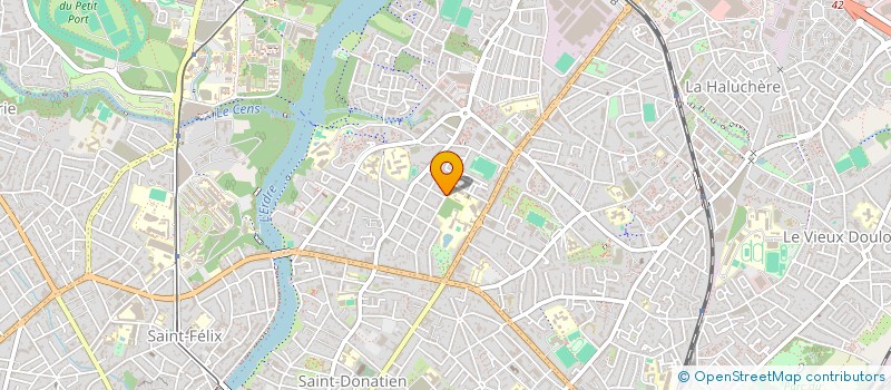 localisation de l'entreprise SCA à NANTES