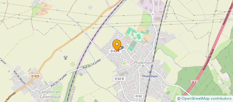 localisation de l'entreprise SCA ALICANTE  PHALEMPIN