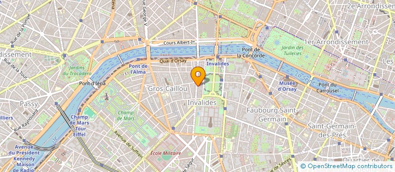 localisation de l'entreprise SCA CARRIERES D'AMERIQUE à PARIS