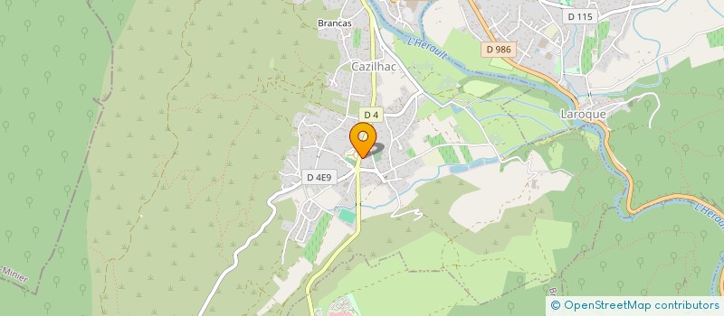 localisation de l'entreprise SCA CAVE COOP VIGNERONS ST BAUZILLE à SAINT-BAUZILLE-DE-PUTOIS