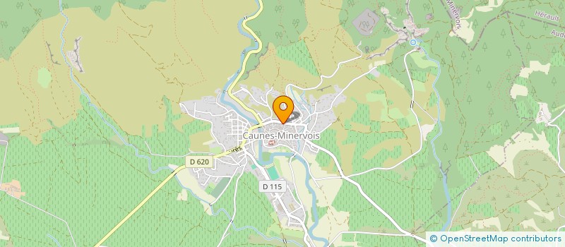localisation de l'entreprise SCA CELLIER LAURAN CABARET  VILLENEUVE-MINERVOIS
